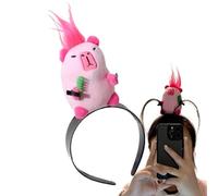 Fascia per capibara, fascia per lavaggio viso capibara - Fasce per capelli divertenti per il viso con animali Capibara - Fasce per capelli per lavare il, simpatico cerchio per peli di animali, pe