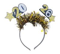 Fascia per capodanno - 3D riflettente festivo confortevole copricapo, decorazione per copricapo, per coppia, famiglia, donne, adulti, interni esterni, feste