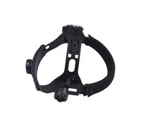 Fascia per casco da saldatura compatibile con Miller, per caschi auto-oscuranti, copricapo regolabile in plastica ABS con foro rotondo e quadrato, Stan(2#)