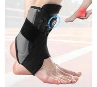 Fascia per caviglia destra sinistra, supporto per caviglia regolabile, supporto alla caviglia con pomello, tendinite, sperone calcaneare, fascite plantare, tendinite d'Achille - M