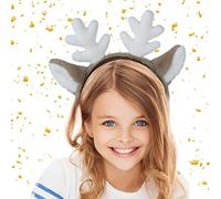 Fascia per cervo,Cerchietti per capelli con fascia per renna con orecchie | Copricapo natalizio per tutti gli usi, stile classico, per carnevale e Pasqua