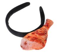 Fascia per Chioma a Coscia di Pollo Grande, Festa, Plastica e Peluche | Stile Buffo e Cartoonesco, Leggera e Morbida, per Foto, Eventi Scolastici, Feste Festive e Uso Quotidiano