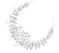Fascia per Chioma da Sposa con Cristalli Argento, Accessorio