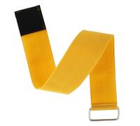 Fascia per Corsa a Tre Gambe Regolabile in Nylon Giallo | Esercizi di Squadra e Fitness, Portatile, Aiuta Stabilità e Comunicazione, Uso Versatile