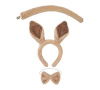 Fascia per costume da cavallo, costume per cosplay 2026, con orecchie di cavallo e coda, per servizi fotografici, feste, spettacoli, bambini, adolescenti e adulti