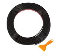 Fascia per finestre 5m x 1,8cm nera kit per auto