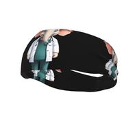 Fascia per il sudore decorativa sportiva alla moda YYHWHJDE Gentle Elephant Doctor Pattern Fasce per uomini e donne