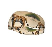 Fascia per il sudore decorativa sportiva alla moda YYHWHJDE madre e bambino giraffa modello fasce per uomini e donne