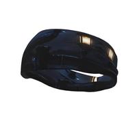 Fascia per il sudore decorativa sportiva alla moda YYHWHJDE Night Corvo Fasce per uomini e donne