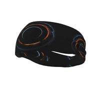 Fascia per il sudore decorativa YYHWHJDE Mysterious Cosmic Black Holes Pattern Fasce per uomini e donne