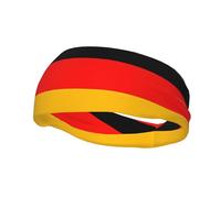 Fascia per il sudore sportiva alla moda con bandiera della Germania WHJSHOP Fasce stampate Assorbe il sudore per uomini e donne