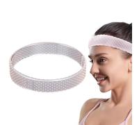 Fascia per impugnatura per parrucca - Fascia per capelli in silicone antiscivolo regolabile anti-sudore | Cappucci per parrucche da donna, trasparenti, elastici per parrucche per mantenere le parrucch
