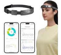 Fascia per la meditazione, dispositivi di biofeedback EEG, feedback visivo e uditivo in tempo reale per allenamento neurofeedback, monitor delle onde cerebrali | Misura onde cerebrali alfa, beta