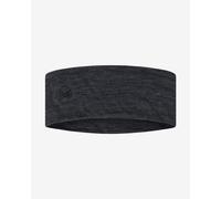 Fascia per la testa Buff Lightweight Merino grigio scuro