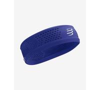 Fascia per la testa Compressport Thin On/Off blu elettrico