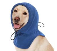 Fascia Per La Testa Del Cane Cappuccio calmante con laccio elastico, | Copriorecchie Traspiranti Per Animali per Corgi Labrador Chihuahua toelettatura viaggi outdoor passeggi
