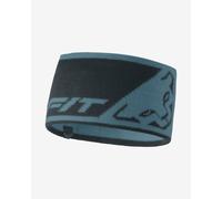 Fascia per la testa Dynafit Leopard Logo blu marino
