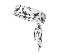 Fascia per la testa, fascia sportiva per il sudore per uomo e donna, fascia per la testa da allenamento per karate