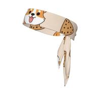 Fascia per la testa, fascia sportiva per il sudore per uomo e donna, fascia per la testa da allenamento per karate