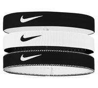 Fascia per la testa Nike Flex Wide 3P - white/light army/black - Multicolore
