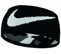 Fascia per la testa Nike Seamless Knit Headband Reversible - Nero