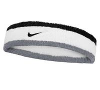 Fascia per la testa Nike Swoosh Headband - white/cool grey/black - Multicolore