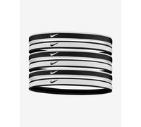 Fascia Nike Swoosh Sport Tipped 6 Pack - DA7156-176 - Bianco e nero - Taille Unico