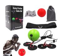 Fascia per la testa per boxe, attrezzatura da boxe per l'allenamento a casa | No Drill Boxing - Set di fasce per la boxe per migliorare le capacità dei principianti, attrezzatura da boxe per casa