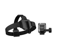 Fascia per la testa TELESIN con fibbie regolabili e supporto per cappello, compatibile con GoPro12/11/10/9/8/7 â Fascia per la testa 2 in 1 per