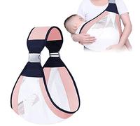 Fascia per neonati traspirante,Fascia Neonato,Fascia Porta Bebe,Wrap Baby Carrier,Marsupi per allattamento,Fascia Koala Babycare (Maglia 3D, rosa)