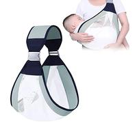 Fascia per neonati traspirante,Fascia Neonato,Fascia Porta Bebe,Wrap Baby Carrier,Marsupi per allattamento,Fascia Koala Babycare (Maglia 3D, verde)