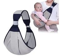 Fascia per neonati traspirante,Fascia Neonato,Fascia Porta Bebe,Wrap Baby Carrier,Marsupi per allattamento,Fascia Koala Babycare (cotone, grigio)