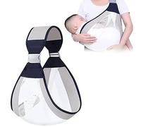 Fascia per neonati traspirante,Fascia Neonato,Fascia Porta Bebe,Wrap Baby Carrier,Marsupi per allattamento,Fascia Koala Babycare (Maglia 3D, grigio)