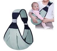 Fascia per neonati traspirante,Fascia Neonato,Fascia Porta Bebe,Wrap Baby Carrier,Marsupi per allattamento,Fascia Koala Babycare (cotone, verde)