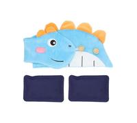 Fascia per ombelico, in cotone, con dinosauro in stile cartone animato, riutilizzabile, riscaldata, per alleviare il disagio, cura del bambino per e bambini