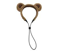 Fascia Per Orecchie Da Orso - Fascia Per Capelli Con Orecchie Di Animale | Fasce Morbide Elastiche In Peluche, Fasce Per Costumi Cosplay, Feste Di Compleanno, Bagno, Microfibra, Pigiama Party C