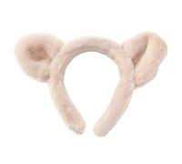 Fascia per orecchie da orso per adulto,Fascia per orso,Simpatica fascia per trucco in peluche | Fascia per il lavaggio del viso, fascia antiscivolo per la cura della pelle per lavare il trucco del vis