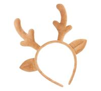 Fascia per orecchie di renna, fascia di Nooël Rende, con simpatiche corna realistiche Band Pan di Natale | per cappelli bopper, fascia per orecchie di animali per regalo annuale a scelta