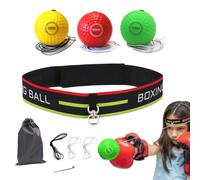 Fascia per Palla da Boxe, in espansa, Fascia Regolabile, per Allenamento di Boxe e Esercizi di Fitness