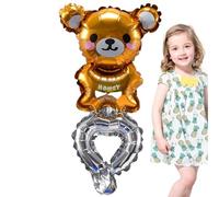 Fascia per palloncini a forma di animale | Fascia per capelli con palloncino gonfiabile per bambini | per capelli gonfiabile portatile Cartoon Hand Wearing Balloons per il regalo di Nata