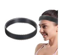Fascia per parrucca, anti-sudore, antiscivolo, regolabile, per donne e uomini, trasparente, comoda fascia per parrucca per mantenere la parrucca in posizione per yoga e sport