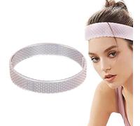 Fascia per parrucca in silicone - Fascia per capelli regolabile, anti-sudore, antiscivolo, comoda parrucca per donne e parrucche per mantenere le parrucche in posizione durante lo yoga e lo sport