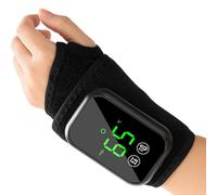 Fascia Per Piedi Riscaldata - Massaggiatore Per Polpacci E Caviglie Da 8,66 Pollici | Terapia Del Calore Con Vibrazioni - Struttura In Tessuto Con Timer LCD Di Potenza 1200mAh Cinque Livelli Che