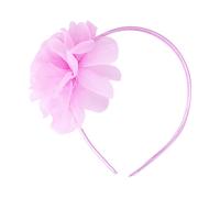 Fascia per ragazze con fiore rosa