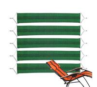 Fascia per Sedia da Giardino in Tessuto Set da 5 Pezzi in Elastico
