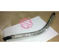 Fascia per sopracciglia Bling White Crystal Brow Band sangue caldo pieno,...