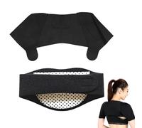 Fascia per Spalle Calda Autoriscaldanti,Collare Cervicale Autoriscaldanti,Supporto per Spalla Doppia,Supporto per Spalla,Imbottitura per Spalle Calda Invernale,Elastico Protezione,Scaldacollo