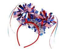 Fascia per stelle per l ' indipendenza, red wh, E | Comodi accessori per capelli in plastica per adulti, bambini eventi familiari Accessorio leggero per tutte le