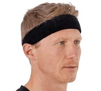 Fascia per sudore per uomo e donna, fascia per sudore in spugna per tennis, basket, calcio, esercizio, ginnastica, corsa, sport, atletica, elastico e morbido cotone