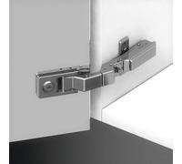 Fascia Per Tiomos Specchio Cerniera Porta Vetro Con Öffnungsautomatik & Piastra